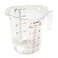 Winco FBAMeasuring Cup, Polycarbonate, 1-Quart, Clear