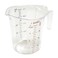 Winco FBAMeasuring Cup, Polycarbonate, 1-Quart, Clear
