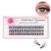 Bodermincer 20D 0.07mm Thickness 8-22mm To Choose Grafting False Eyelashes False Eyelashes Individual Natural Long Mink Fake Eyelashes Extension Handmade Bulk Wholesale ,12mm