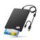 Chuanganzhuo Floppy Disk Reader, 3.5 inch External USB Floppy Disk Drive Not Compatible with Mac, Compatible with Windows 11/10/10 Pro/8/7/2000/XP, Black