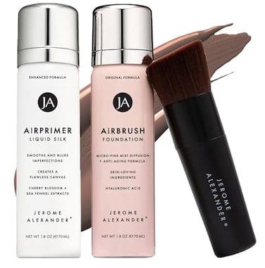 Jerome Alexander Airbrush FoundationAirPrimer 3pc Set - Dark