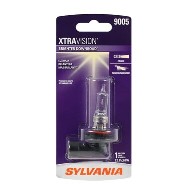 SYLVANIA 9005 XtraVision Halogen Headlight Bulb, High or Low Beam, 1 Bulb