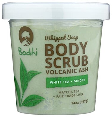 BODHI HANDMADE SOAP White Tea Ginger Whipped Soap, 14 OZ