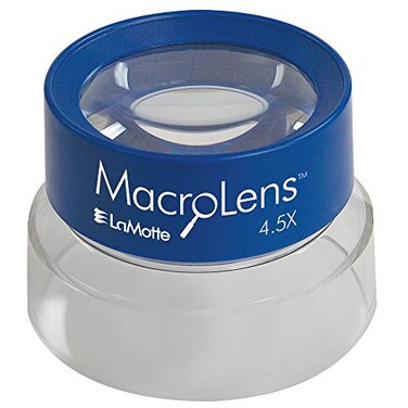 Lamotte Macrolens, 4.5X Magnification, 4" In Diameter