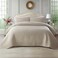 KASENTEX Oversized Queen Quilt Set 102x106, Soft Washed 3-Layer Lightweight