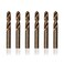Drill America - D/ASTCO7/16P6 7/16" Cobalt Heavy Duty Split Point Stub Drill Bit ,Pack of 6, D/ASTCO Series