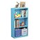 Furinno Basic 3-Tier Book Shelf with Open Shelves, Light Blue