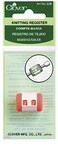 Clover Knitting Register Red 5" Height X 2" Length X 0.8" Width
