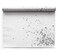 MY DRAP Washable and Reusable Cloth Placemat - 17.7 x 12.6 in ,6 Per Roll, Linen Silver Splash