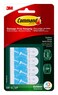 Command Outdoor Small Refill Replacement Strips, 16 Strips, Re-Hang Outdoor Window Hooks