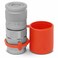 Summit Hydraulics 3/8&sup3; Flat Face Hydraulic Quick Connect Female Coupler, 1/2&sup3; SAE Thread