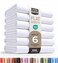 Utopia Bedding King Size Flat Sheet Only Pack of 6, Ultra Soft Hotel Sheets, White