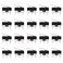 Gikfun 20PCS AC 1A 125V 3Pin Limit Micro Switch Long Hinge Lever DIY EK1713