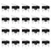 Gikfun 20PCS AC 1A 125V 3Pin Limit Micro Switch Long Hinge Lever DIY EK1713