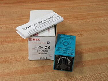 IDEC RTE-P2AF20 ELECTROMECHANICAL MULTIFUNCTION TIMER
