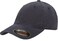 Flexfit Men's Low-Profile Unstructured Fitted Dad-Style Baseball Cap, Navy, Small-Medium