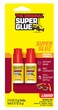 Super Glue 3 Gram Clear Double Pack Bottles [Office Product]