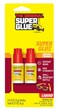 Super Glue 3 Gram Clear Double Pack Bottles [Office Product]