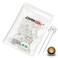 CHANZON 100 pcs 5mm Warm White Straw Hat LED Diode Lights ,DC 3V 20mA