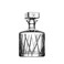 Orrefors City Decanter, Clear