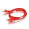 C2G 27861 Cat6 Crossover Cable - Snagless Unshielded Network Crossover Ethernet Cable, Red ,3 Feet, 0.91 Meters