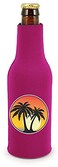 Coolie Junction Palm Tree Sunset Beer Bottle Coolie ,1, Magenta