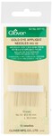 Clover Gold Eye Applique Needles - Size 10 15/Pkg
