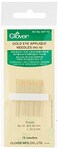 Clover Gold Eye Applique Needles - Size 10 15/Pkg