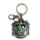 Monogram Harry Potter Slytherin School Crest Pewter Keychain