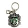 Monogram Harry Potter Slytherin School Crest Pewter Keychain