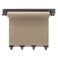 Kalalou NDE1100 Transitional Hanging Note Roll with 4 Clips in Bronze/Dark Finish, 21.00 inches