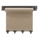 Kalalou NDE1100 Transitional Hanging Note Roll with 4 Clips in Bronze/Dark Finish, 21.00 inches