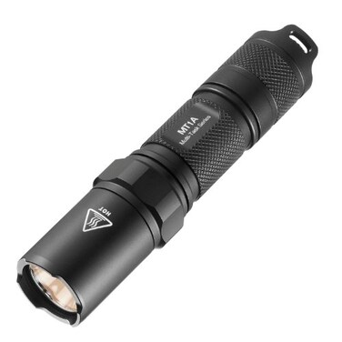 NiteCore MT1A 140-Lumen Multitask CREE XP-G R5 LED Flashlight, Black