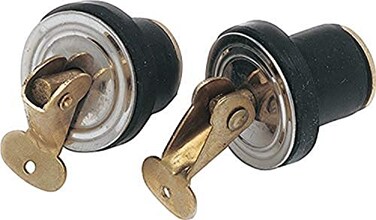 SeaSense Baitwell Plug ,Pair, 1/2- Inch