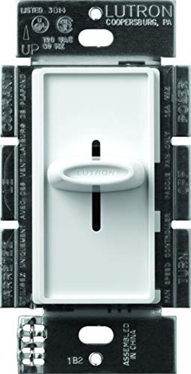 Lutron Electronics Co. SFSQ-F-WH Skylark Fan Control, White