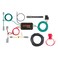 CURT Custom Wiring Harness, 4-Way Flat Output, Compatible with Select Civic