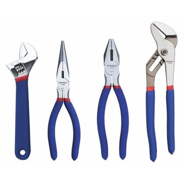 Westward Plier and Wrench Set, Dipped, 4 Pcs.