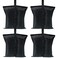 ABCCANOPY Canopy Weights 120 LBS Tent Sand Bags,4-Pack Black,No Sand