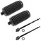 TRQ Front DriverPassenger Side Steering Kit Steering RackPinion
