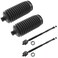 TRQ Front DriverPassenger Side Steering Kit Steering RackPinion