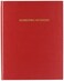 BookFactory Red Engineering Notebook, Hardbound, 168 Pages