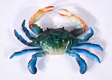 LX Handpainted Blue Crab Magnet