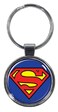 Ata-Boy DC Comics Superman Logo 1.5" Fob Keychain for Keys, Backpack Pulls and More