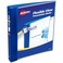 Avery Flexible View 3 Ring Binder, 1" Round Rings, 1 Blue Binder
