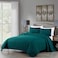 Chezmoi Collection Austin 3-piece Oversized Bedspread Coverlet Set ,Queen, Teal