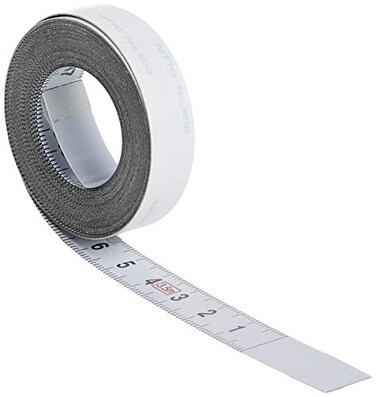 Kreg 3.5-Meter Self-Adhesive Measuring Tape - Right to Left Reading Bench Ruler - Stick On Precision Workshop Scale - KMS7728