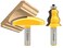 YONICO Router Bits Crown Cap Molding Set Elegant 2 Bit 1/2-Inch Shank 16212