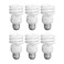 Xtricity Compact Fluorescent Light Bulbs T2 Spiral, E26 Base ,6 Pack