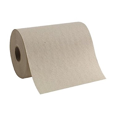 Envision Paper Towels, 8" x 350' Roll, Brown, Poly-Bag Protected ,1 Individual Roll