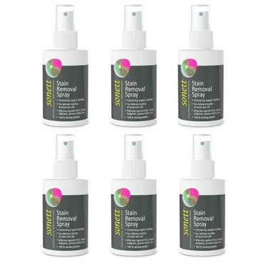 Sonett Stain Remover Spray for Clothes WoolSilk Safe, 3.4 Fl Oz, 6 Count